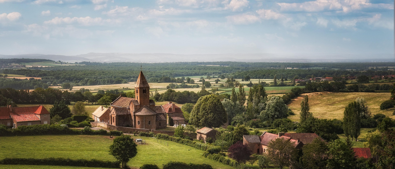 Un pueblo en Francia