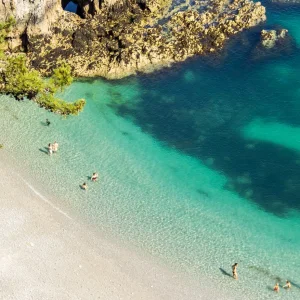 Coast of Crozon, hidden beach, Viajes