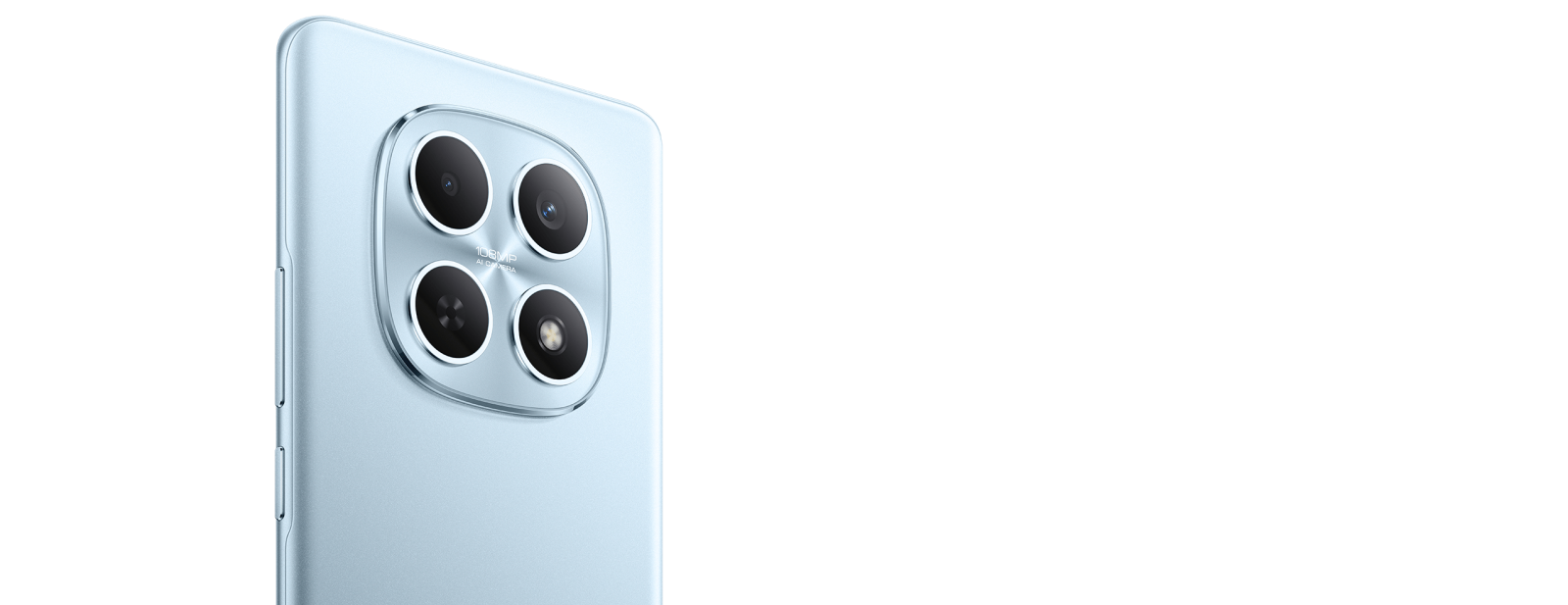 Primer plano del módulo de cámaras traseras del Redmi Note 15