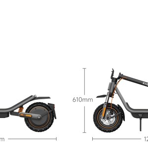 Dimensiones plegado y desplegado del Xiaomi Electric Scooter 6 Pro